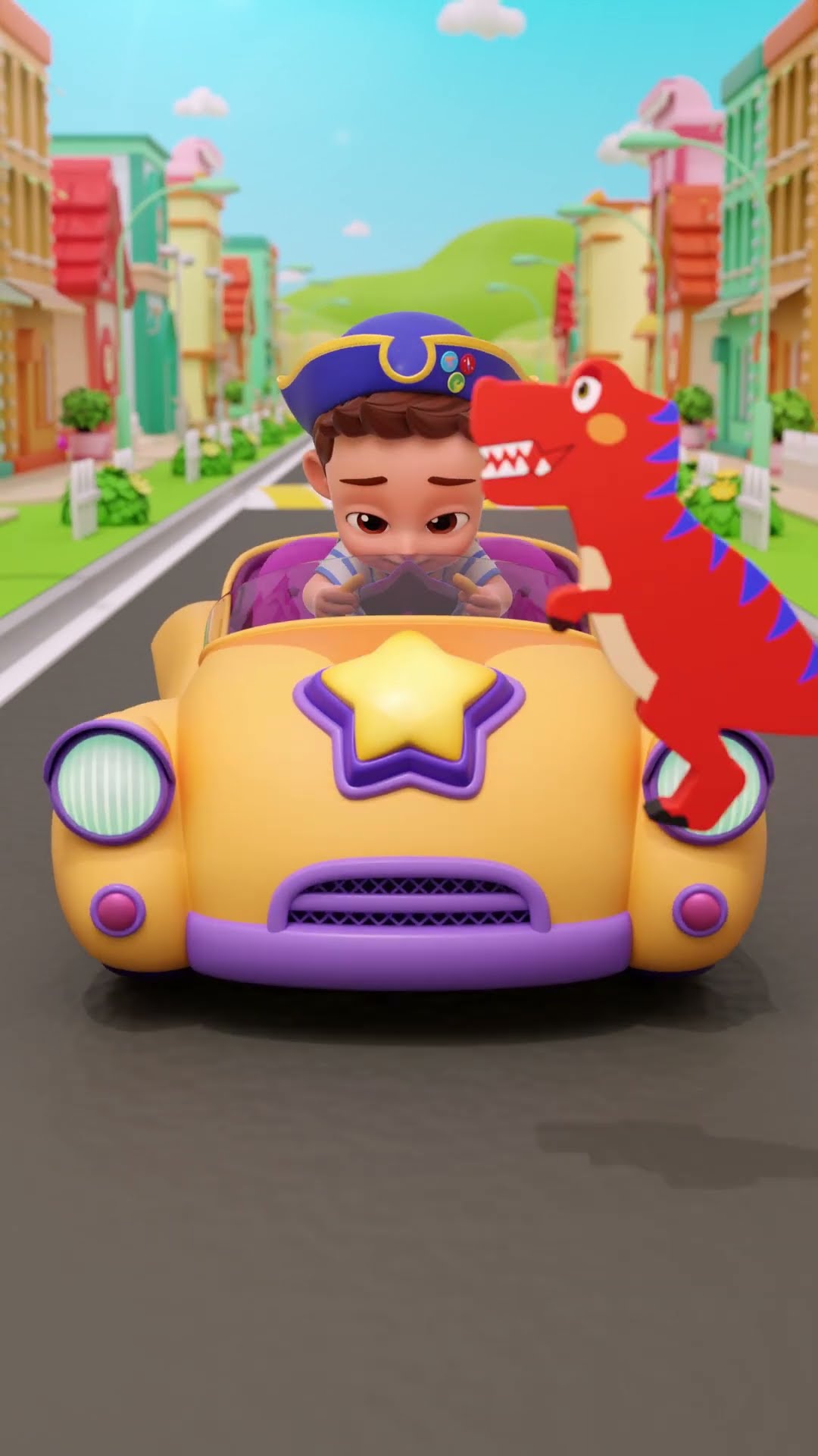 ¡Vroom, vroom! Vamos con Brody #shorts #bebefinn